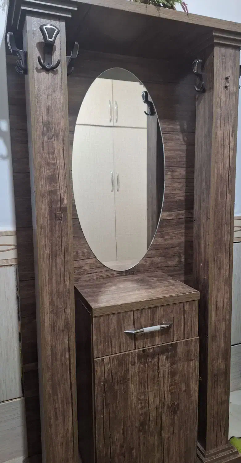 دوعدد کمد جاکفشی ویک کمد لباسی درحد نو سالم|جاکفشی، کمد، دراور|سیرجان, |دیوار