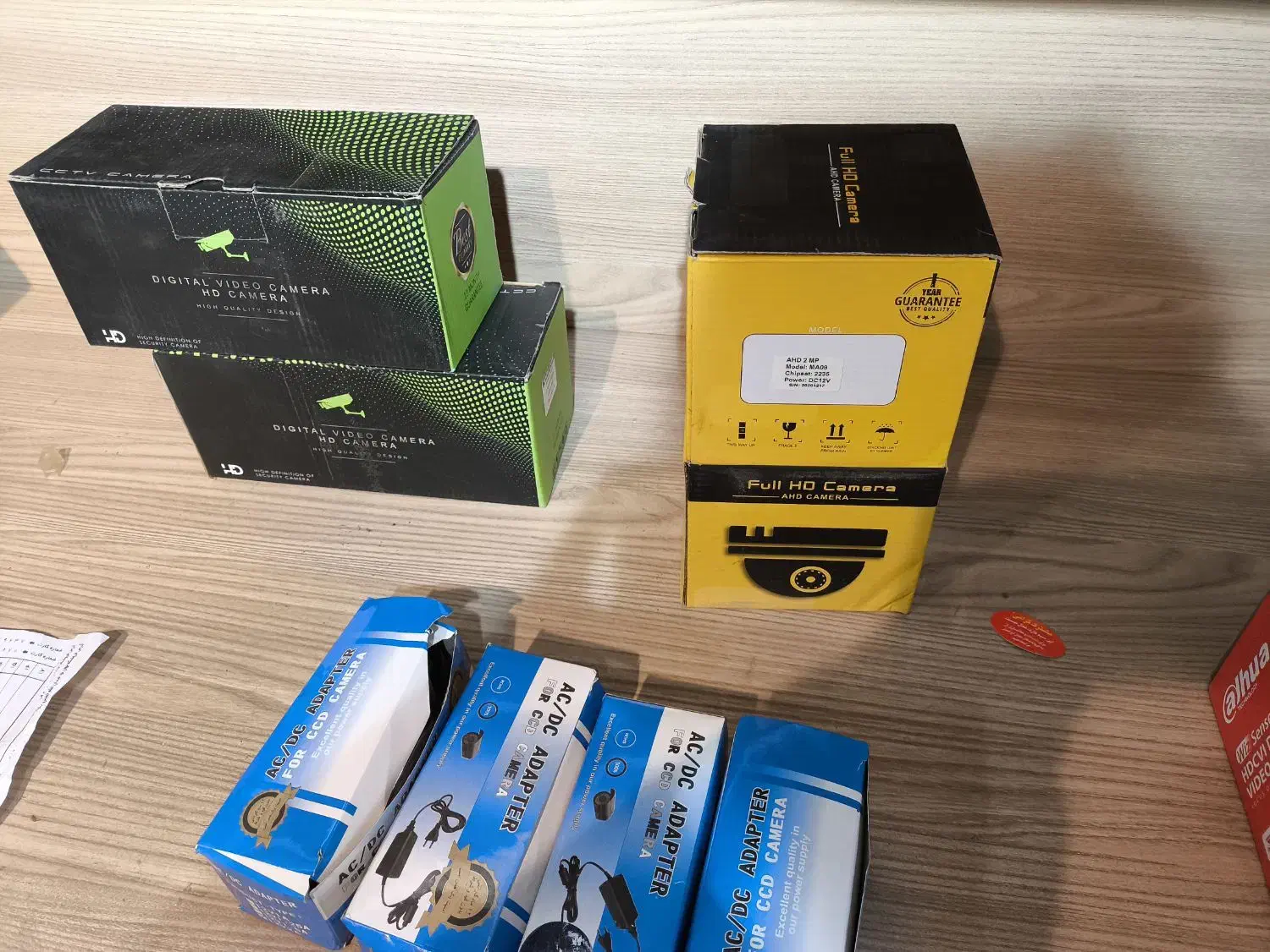 پک دوربین مداربسته دید در شب بیرون وداخل|دوربین مداربسته|تهران, والفجر (افسریه)|دیوار