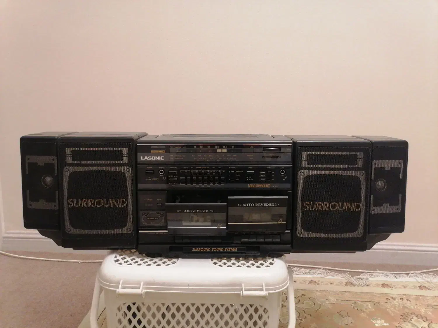 ظبط نوستالژی لاسونیک|سیستم صوتی خانگی|کرج, کارخانه قند|دیوار