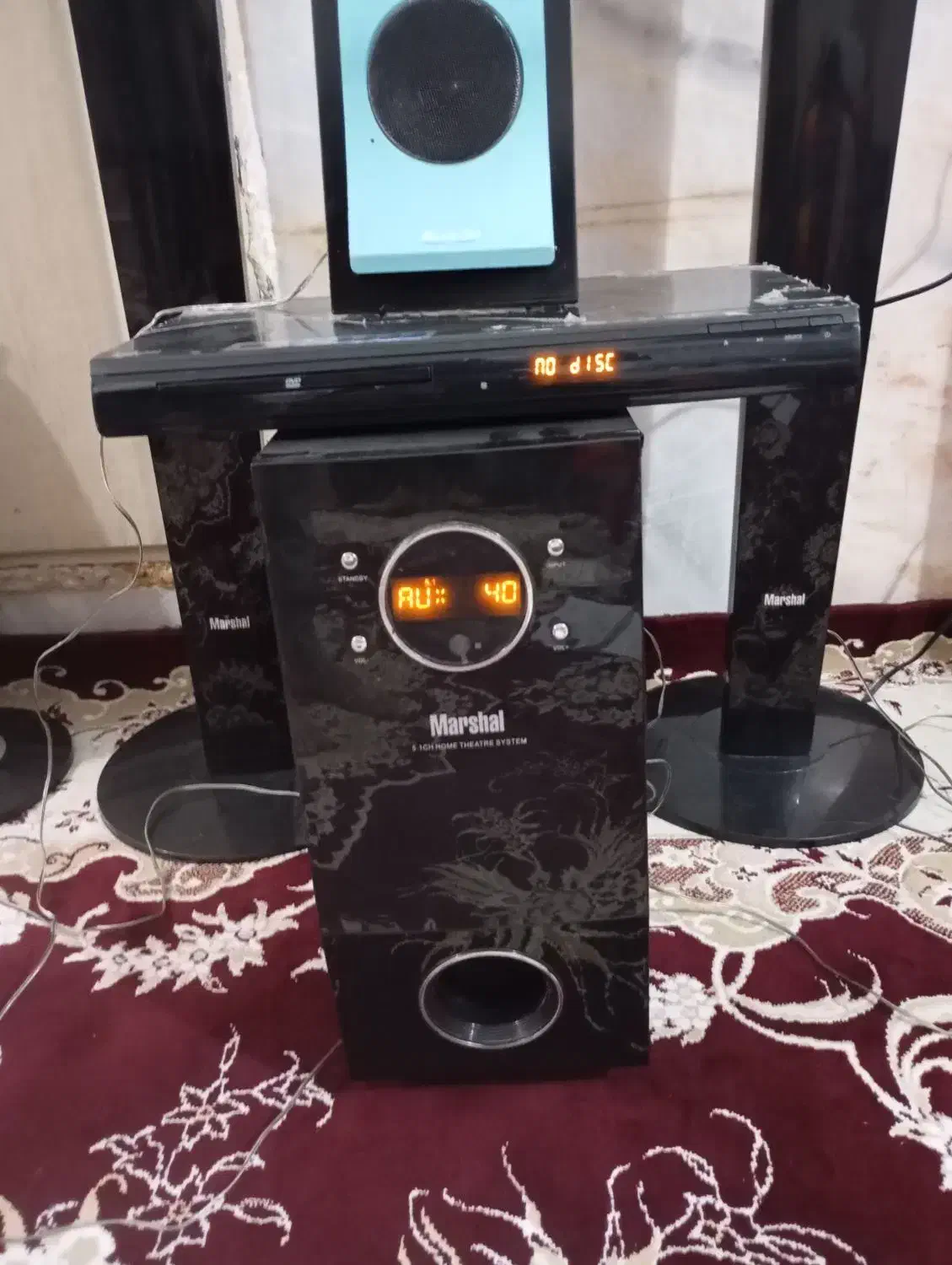 آمپلیفایرباباند|گیتار، بیس، امپلیفایر|میبد, |دیوار