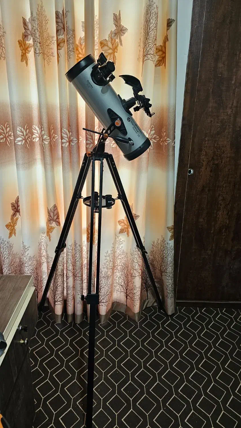 تلسکوپ آمریکایی سلسترون  استارسنس 114az کاملا نو|کلکسیون و سرگرمی|رودسر, |دیوار