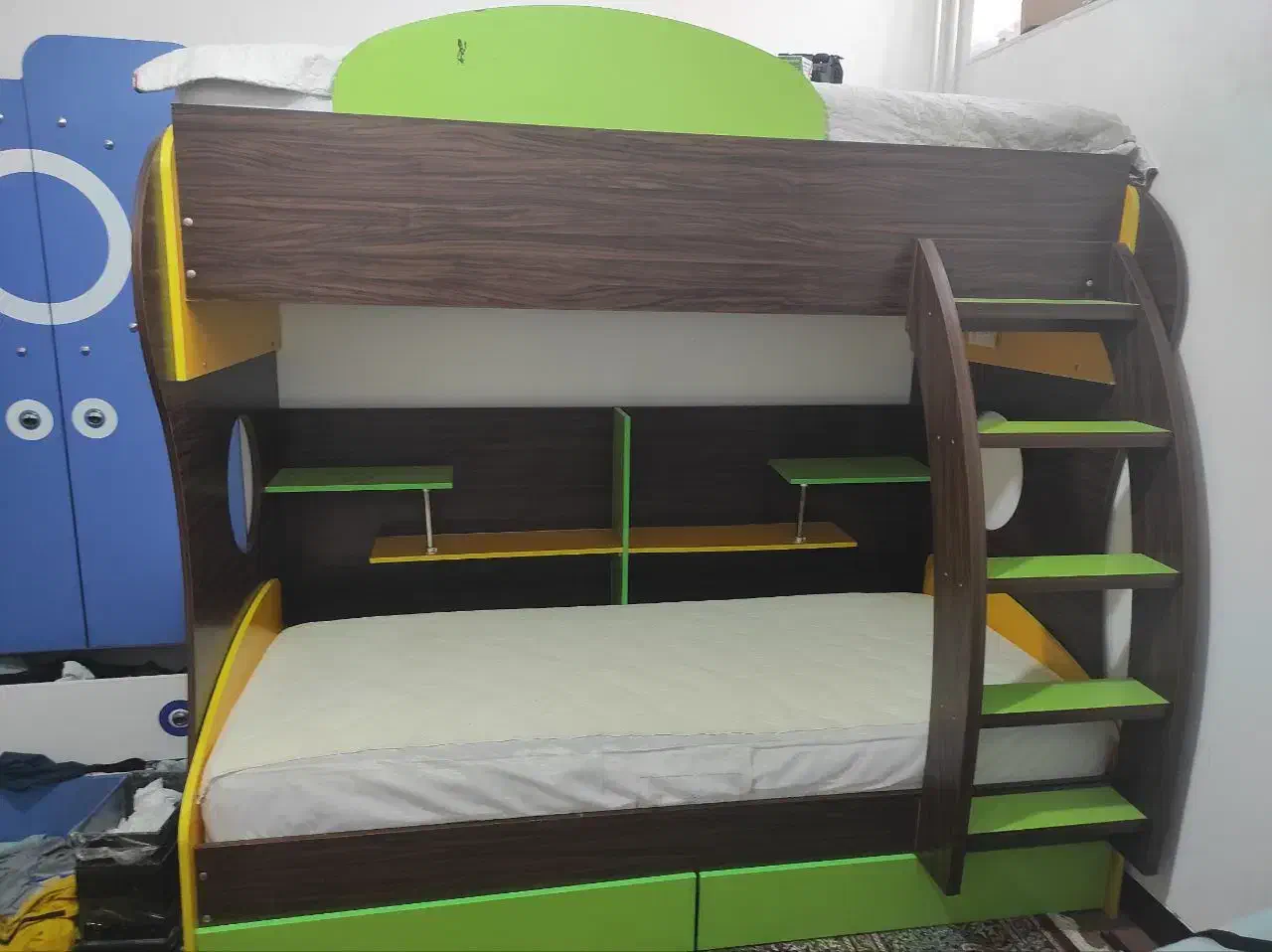 تخت خواب دوطبقه مدل کاپا ، شیک، مقاوم و بدون صدا|تخت و سرویس خواب|قم, زنبیل آباد|دیوار