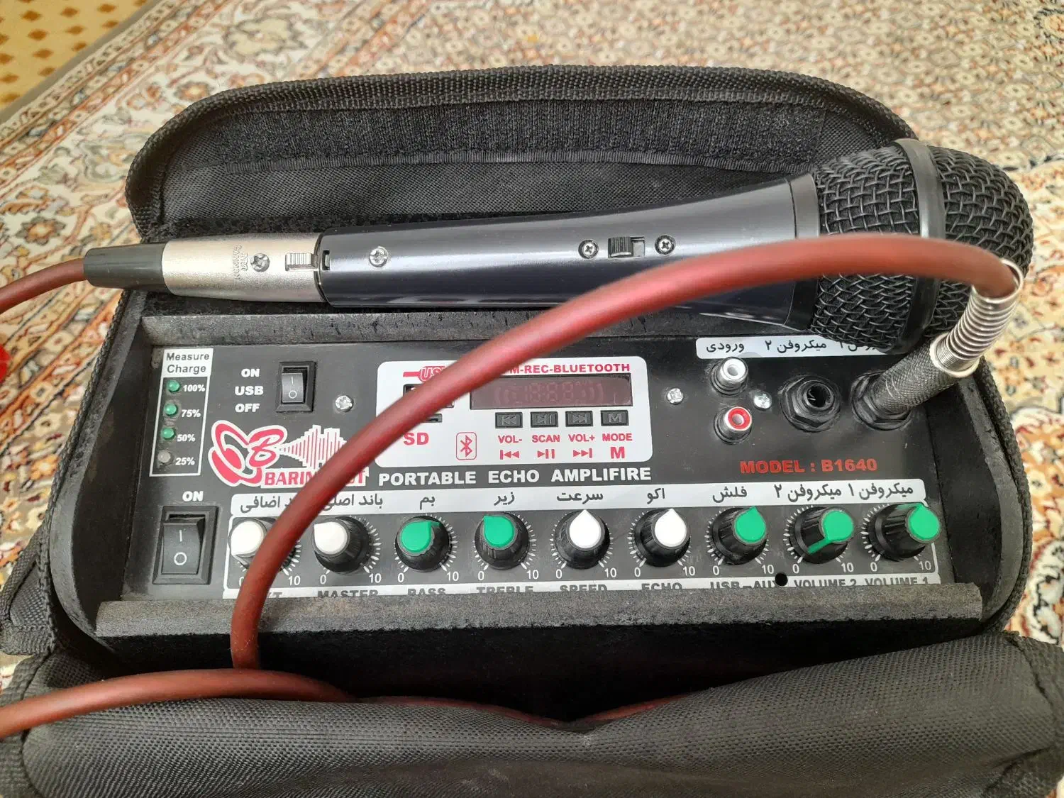 اکوهمراه 6 اینچ برین صوت مدل1640|پخش‌کننده همراه|کرمانشاه, |دیوار