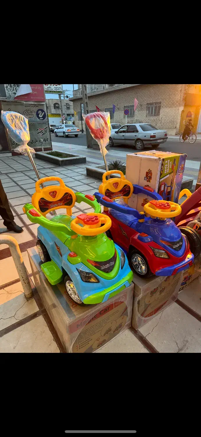 ماشین وزنی دسته استیل|اسباب‌بازی بچه|زاهدان, |دیوار