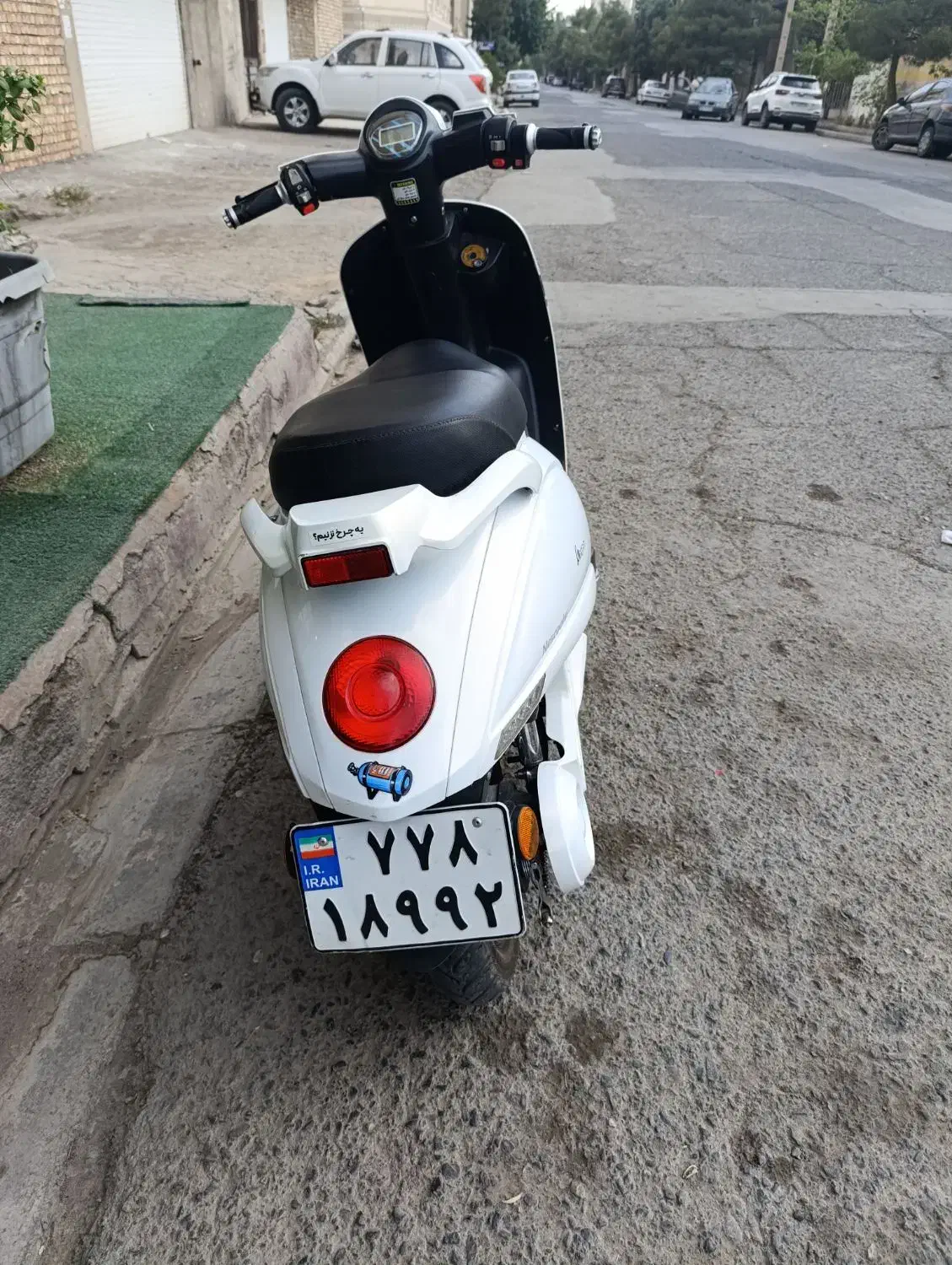 موتور برقی طرح وسپا1500|موتورسیکلت|نیشابور, شهرک بهداری|دیوار