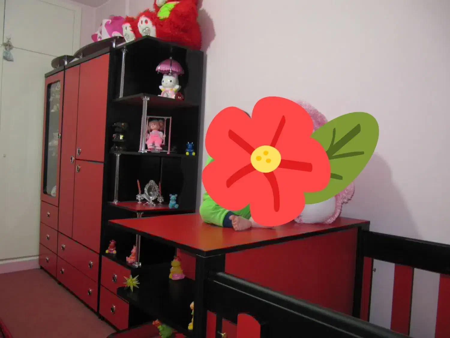 سرویس خواب کودک قابل تبدیل به نوجوان|تخت و سرویس خواب|آمل, |دیوار