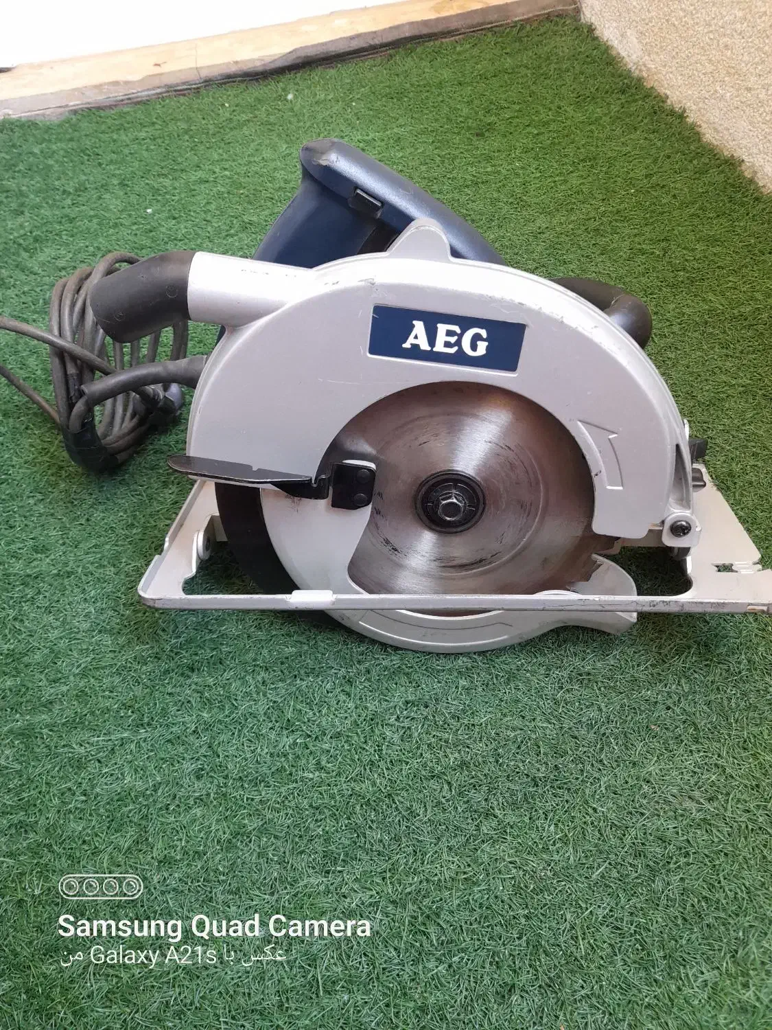 اره دیسکی گردبر ۱۵۰۰وات AEG مدلCS66 اصل آلمان|ابزارآلات|کرج, گلستان|دیوار