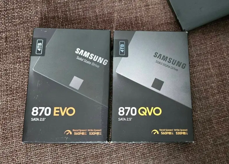 هارد SSD سامسونگ ۴ ترابایت EVO و QVO آکبند و نو|قطعات و لوازم جانبی رایانه|تبریز, |دیوار