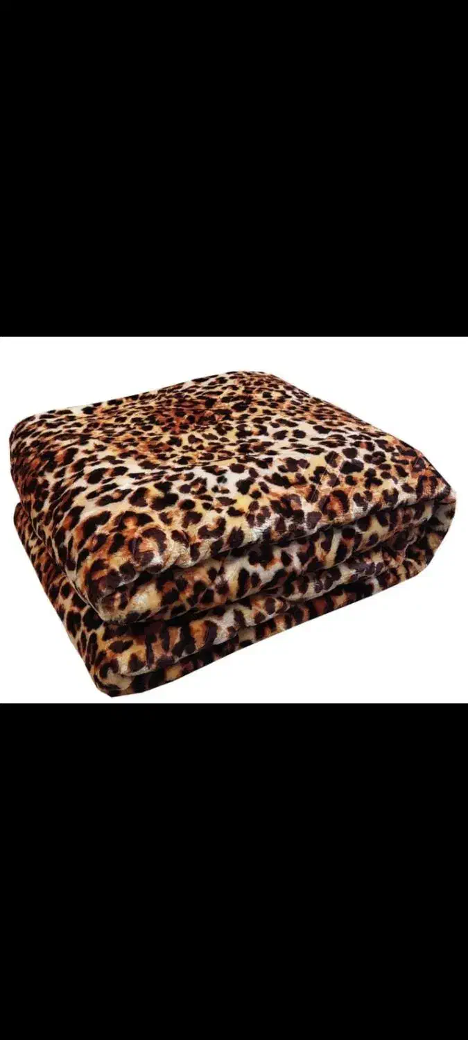 پتو دونفره طرح پلنگی|رختخواب، بالش، پتو|بندر ماهشهر, |دیوار