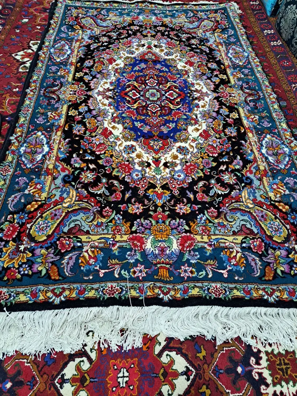 فرش طبیعی هریس ۲×۳|فرش|تبریز, |دیوار