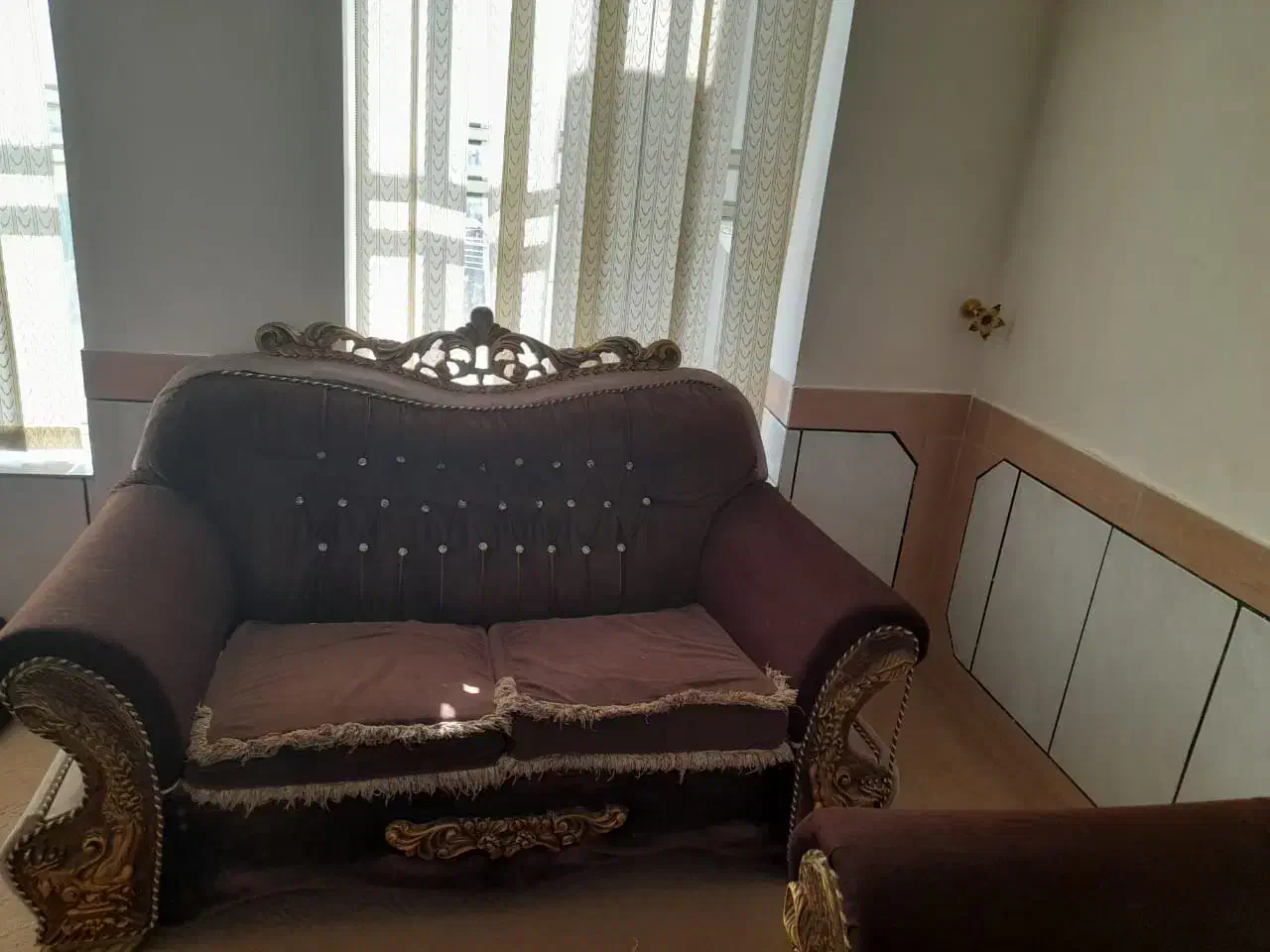 مبل ۷ نفره راحتی|مبلمان خانگی و میز عسلی|کازرون, |دیوار