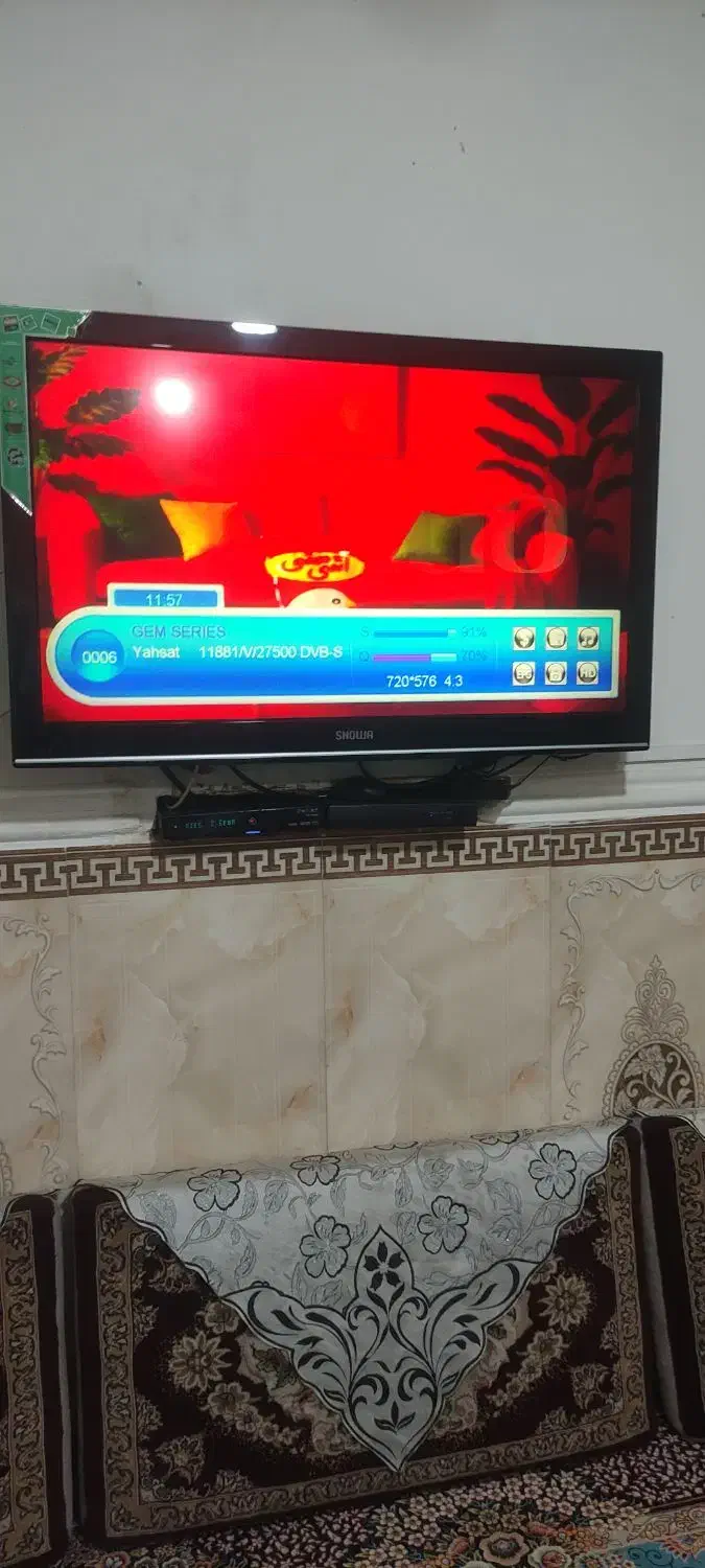 تلویزیون|تلویزیون و پروژکتور|فشاپویه, |دیوار