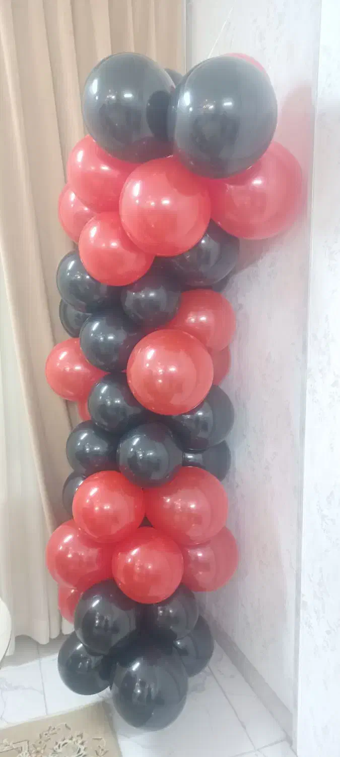 ریسه بادکنک تولد|صنایع دستی و سایر لوازم تزئینی|مشهد, سمزقند|دیوار