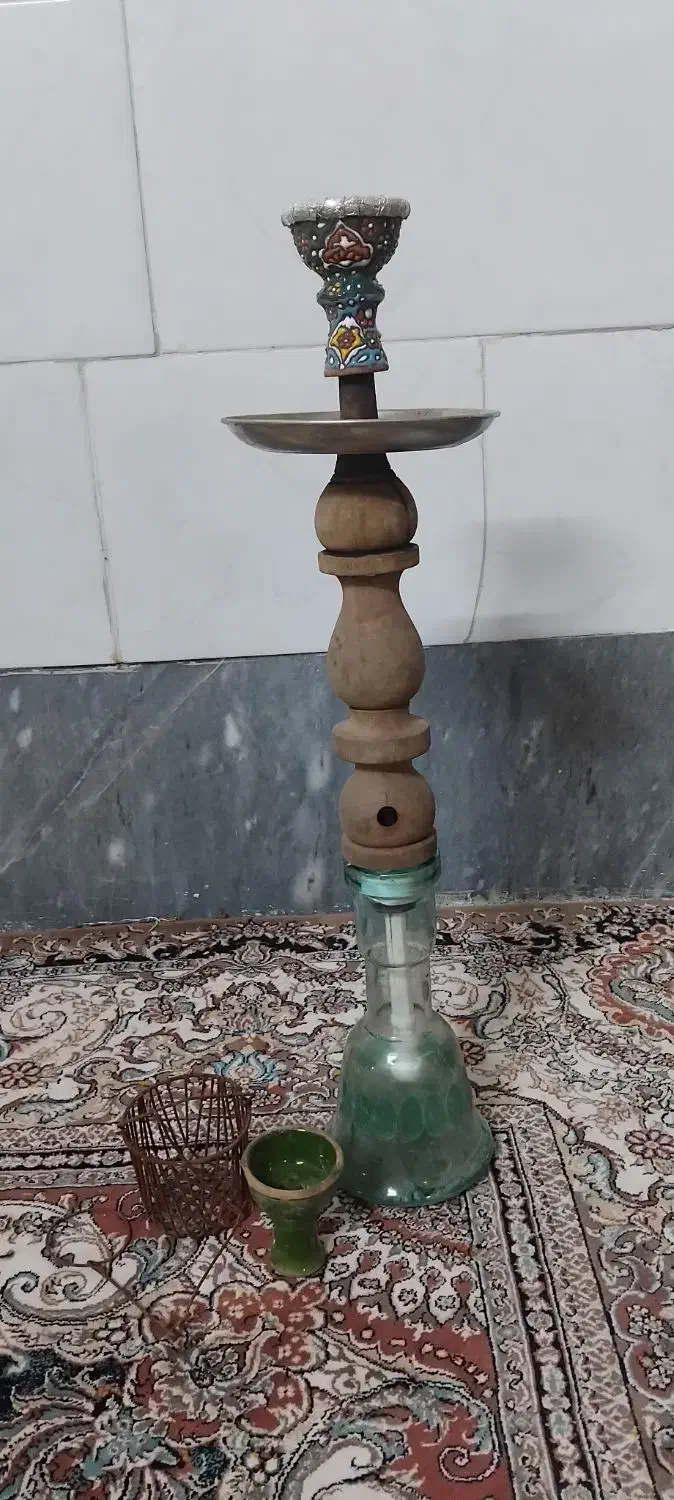 قلیون|صنایع دستی و سایر لوازم تزئینی|قم, ناصردیوان|دیوار