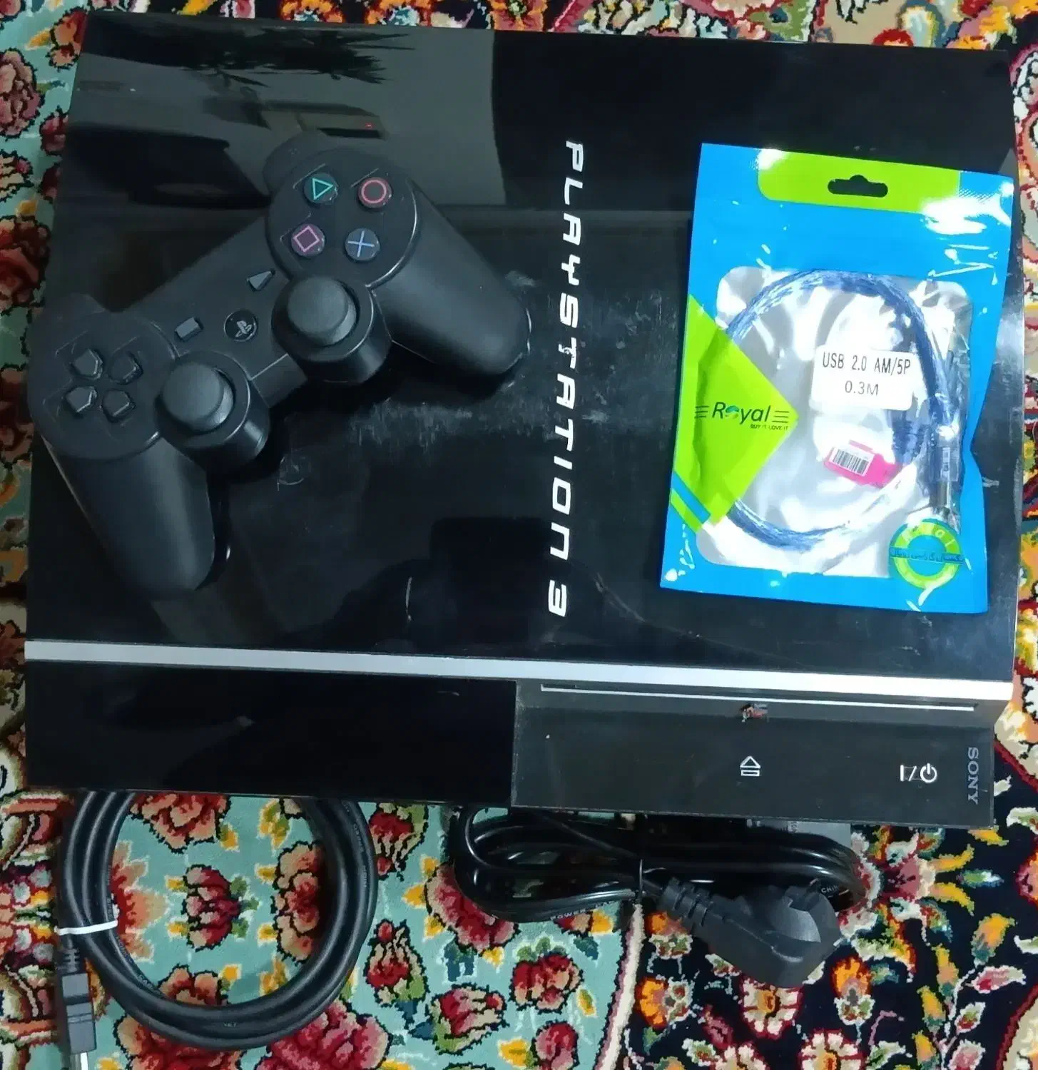 کنسول پلی استیشن۳ 80 گیگابایت فول بازی تک دسته|کنسول، بازی ویدئویی و آنلاین|صومعهسرا, |دیوار