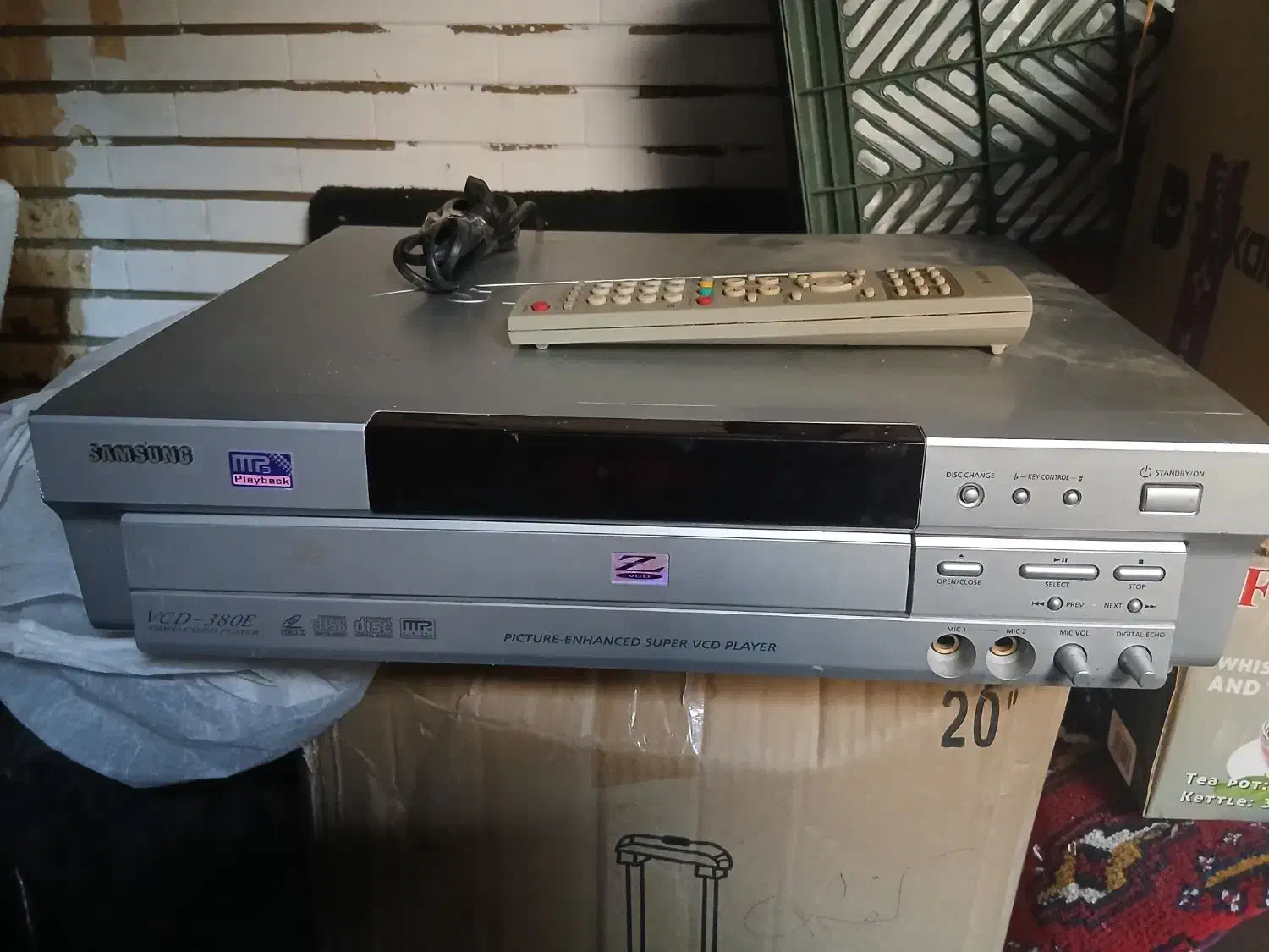 ویدئو سی دی سه دیسک با کنترل فابریک|پخشکننده DVD و ویدیو|تهران, زاهد گیلانی|دیوار