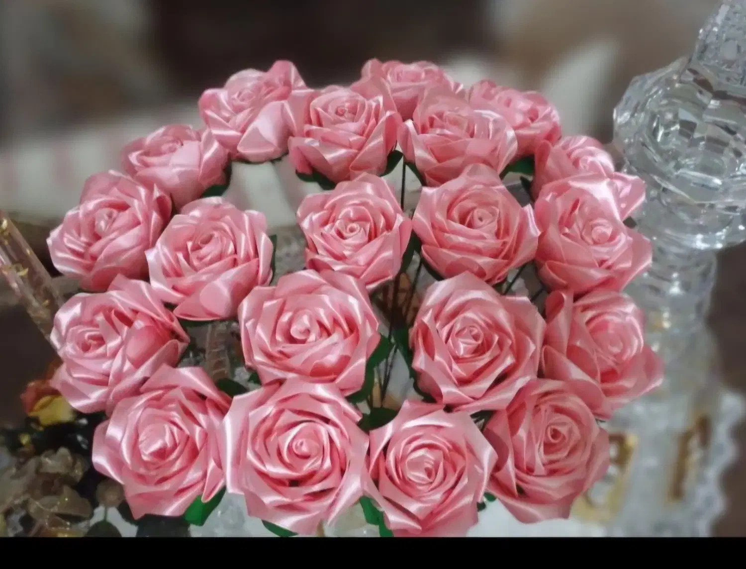 انواع گلهای ربانی مطابق سلیقه شما|گل مصنوعی|قزوین, |دیوار