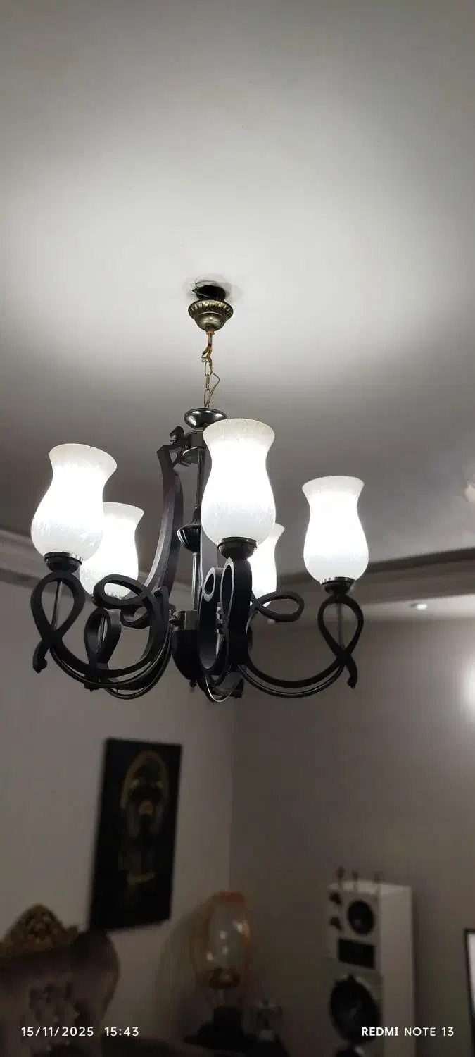 لوستر|لوستر و چراغ آویز|اسلام‌شهر, مطهری|دیوار