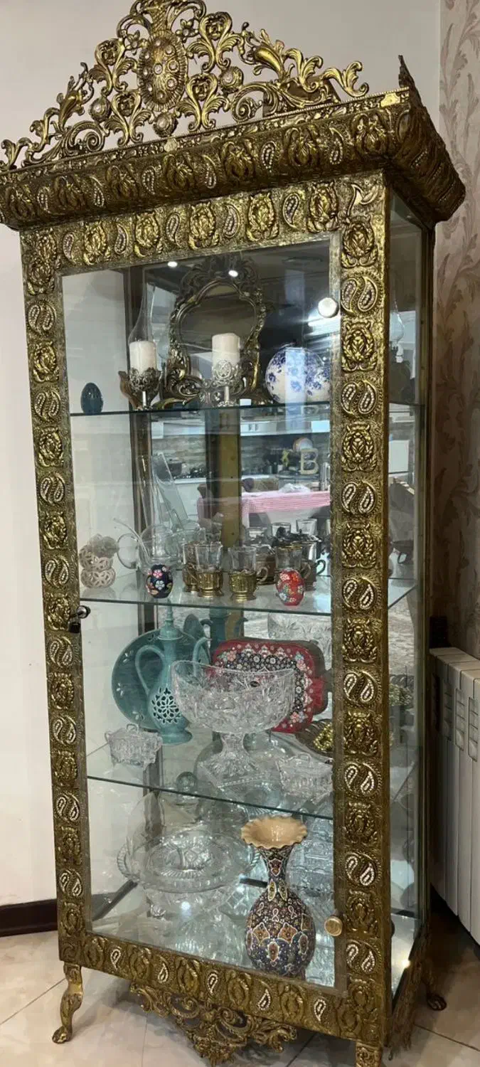 ویترین برنز|بوفه، ویترین، کنسول|اسلام‌شهر, شهرک الهیه|دیوار