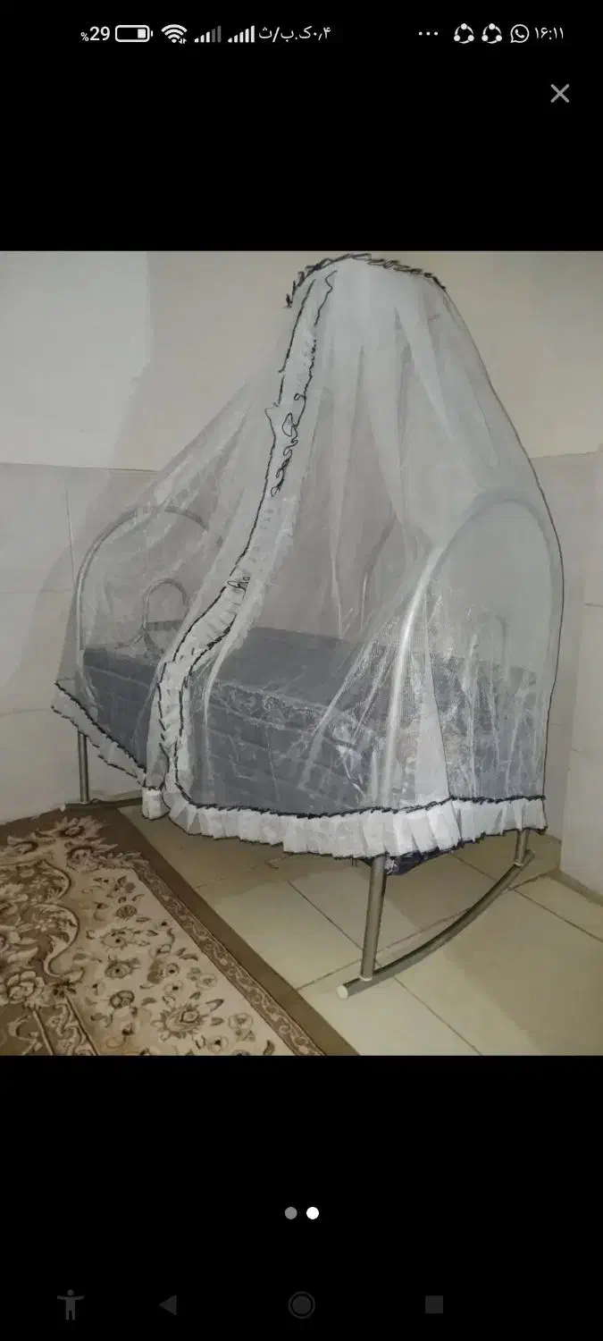 گهواره|تخت و صندلی بچه|شاهین‌شهر, فردوسی|دیوار