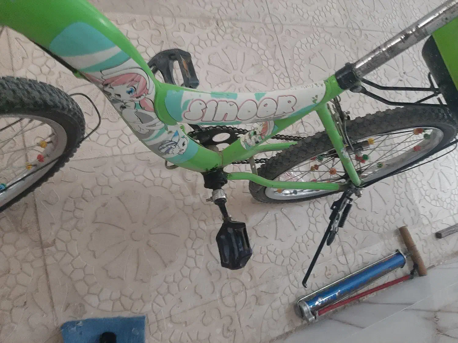 دوچرخه ۲۰ با اسکیت|دوچرخه، اسکیت، اسکوتر|کرمانشاه, |دیوار