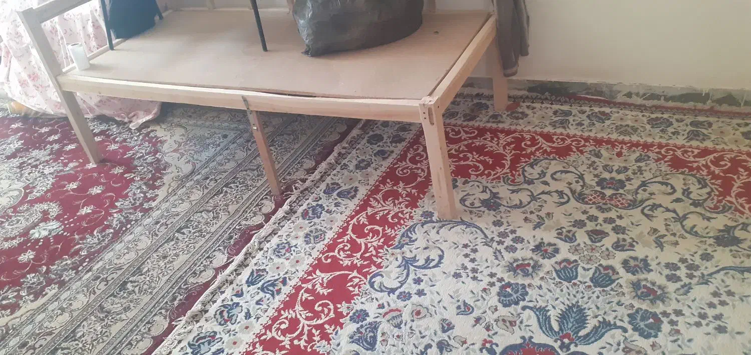 تخت چوبی ۲در۱|تخت و سرویس خواب|لردگان, |دیوار