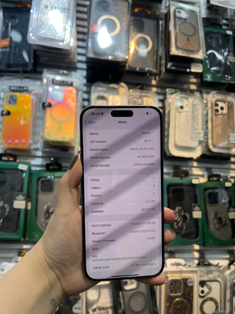 iphone 16 pro max 512G|موبایل|اهواز, نادری|دیوار