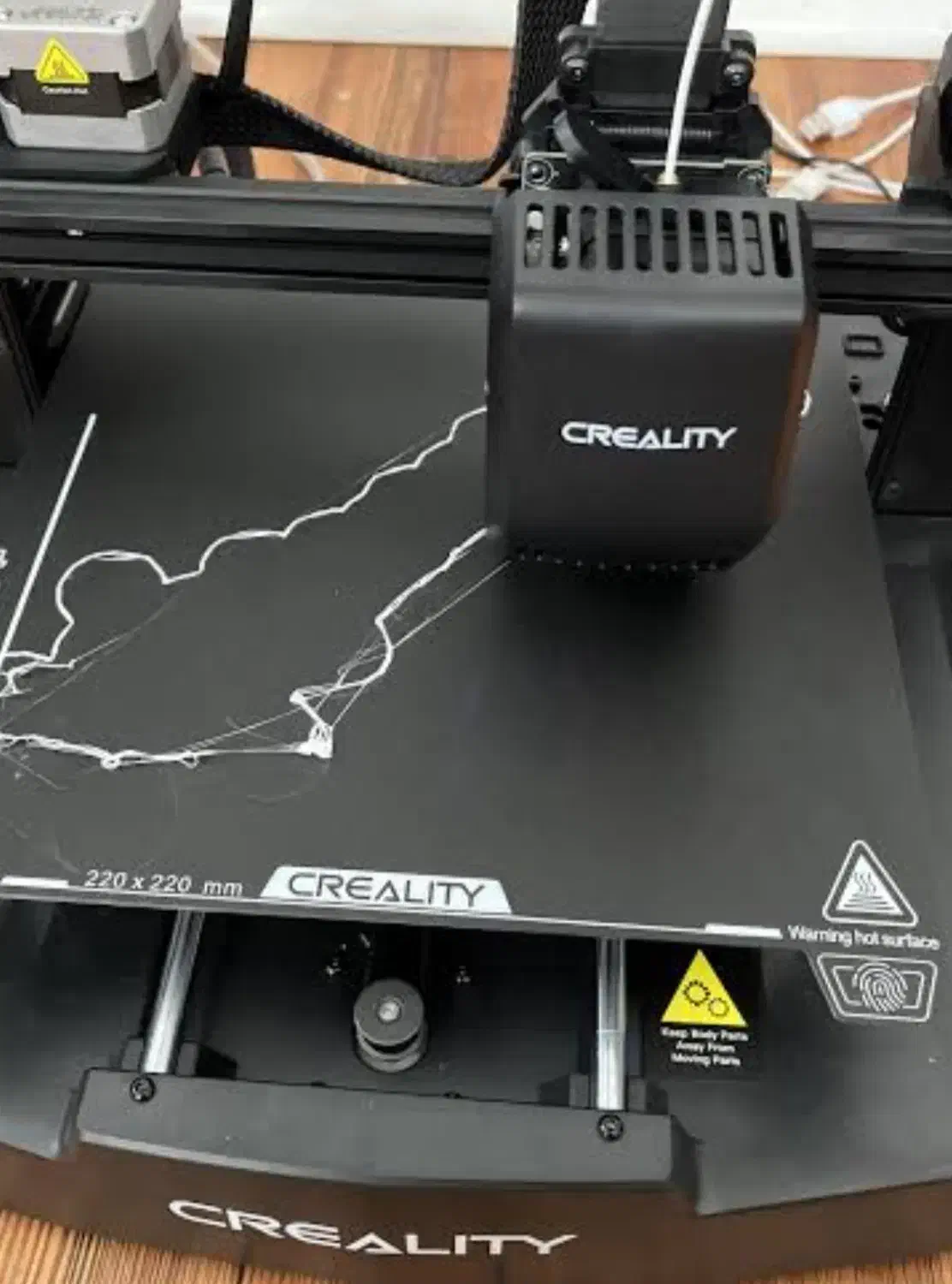 Ender 3 v3 se فول آپگرید شده فیرمور|پرینتر، اسکنر، کپی، فکس|تهران, هروی|دیوار