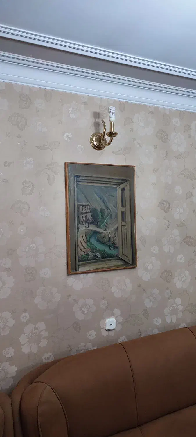 لوستر ۸ شاخه طلایی رنگ ثابت|لوستر و چراغ آویز|کرج, عظیمیه|دیوار