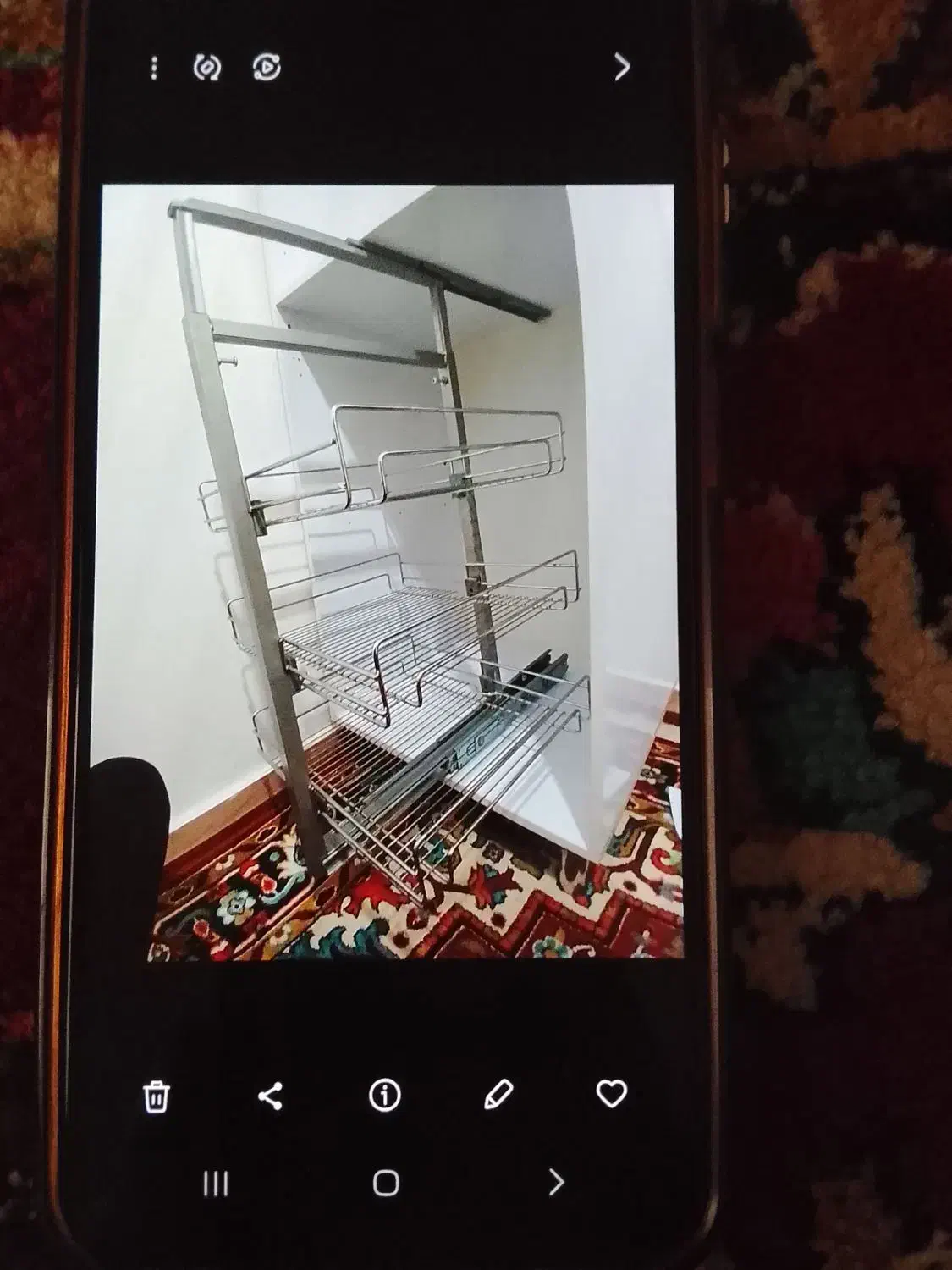 سوپر مارکت تنظیم دهنده حبوبات|کتابخانه، شلف، قفسه‌های دیواری|تبریز, |دیوار