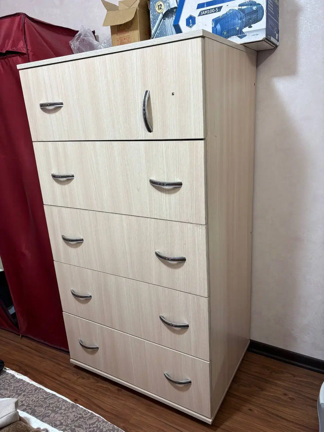 کمد۵کشوام دی اف تمیزودرحدنو|جاکفشی، کمد، دراور|مشهد, موسوی قوچانی|دیوار