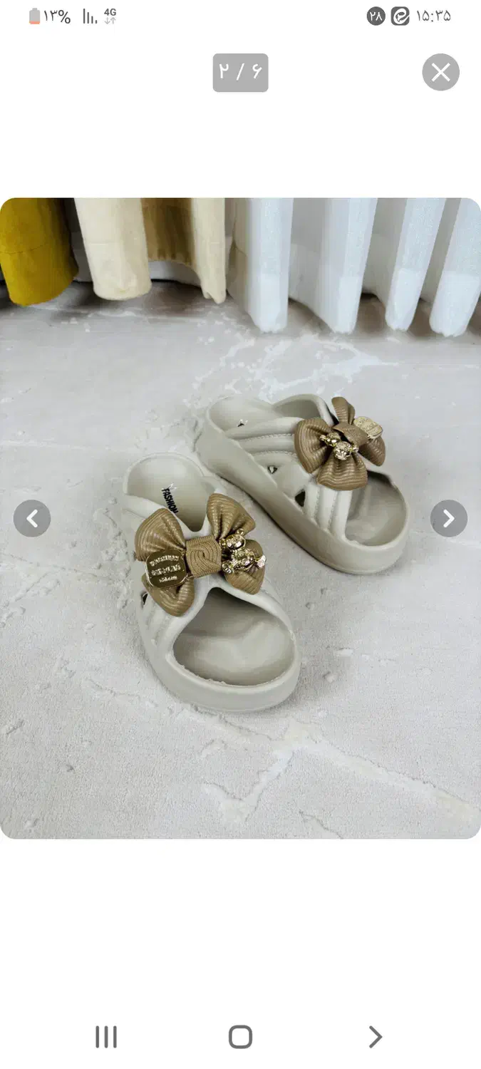 دمپایی راحتی پاپیونی|کیف، کفش، کمربند|اصفهان, پوریای ولی|دیوار