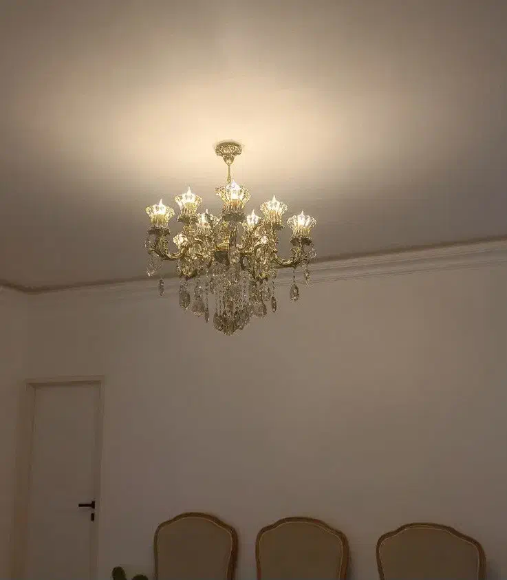 لوستر برنز در حدنو|لوستر و چراغ آویز|قم, انصارالحسین|دیوار