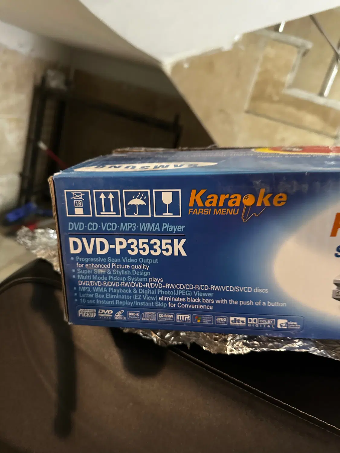 دستگاه پخش DVD سامسونگ|پخشکننده DVD و ویدیو|تهران, گرگان|دیوار