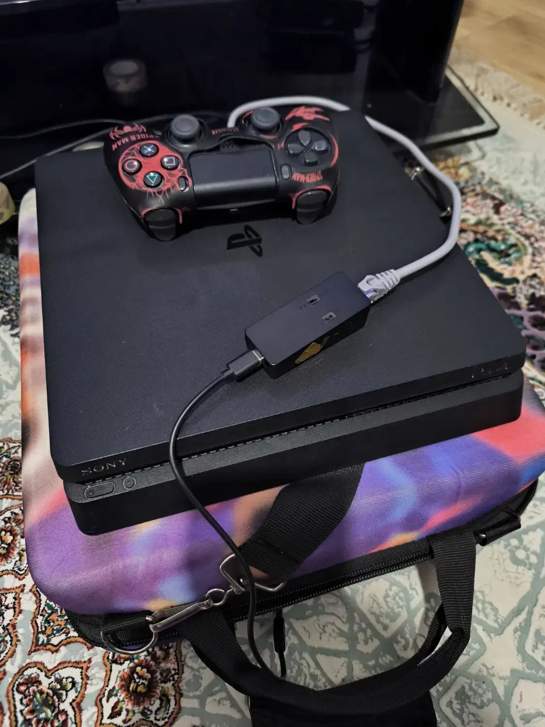ps4  یه ترابایت کپی خور به همراه دانگل کپی خور|کنسول، بازی ویدئویی و آنلاین|کرمانشاه, |دیوار