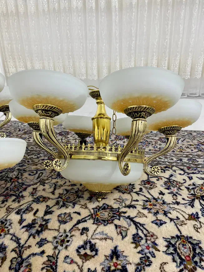 لوستر|لوستر و چراغ آویز|قم, باجک دو|دیوار