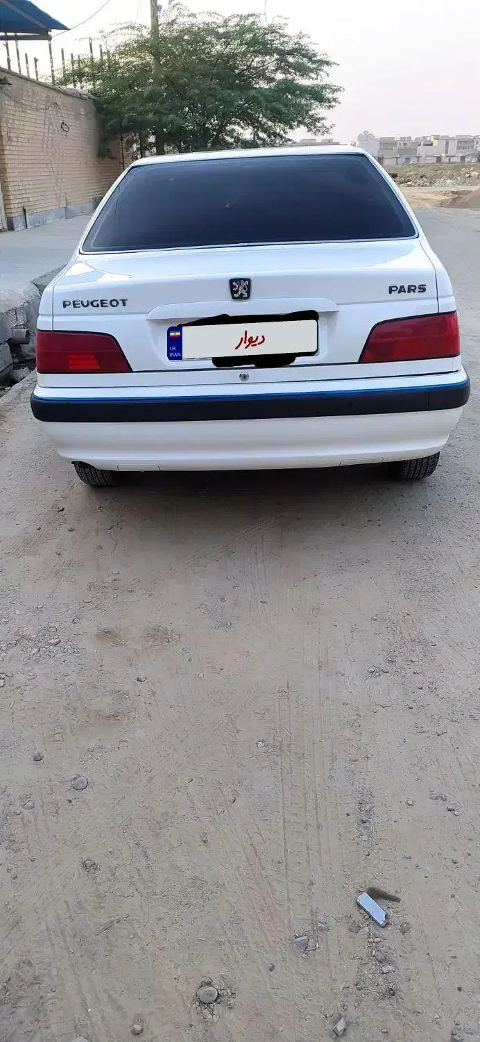 فروش پژو پارس تیوفاف مدل402 بدون رنگ وخش|خودرو سواری و وانت|هندیجان, |دیوار