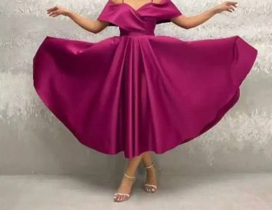 پیراهن مجلسی شیک ساتن آمریکایی|لباس|مشهد, شهید قربانی|دیوار