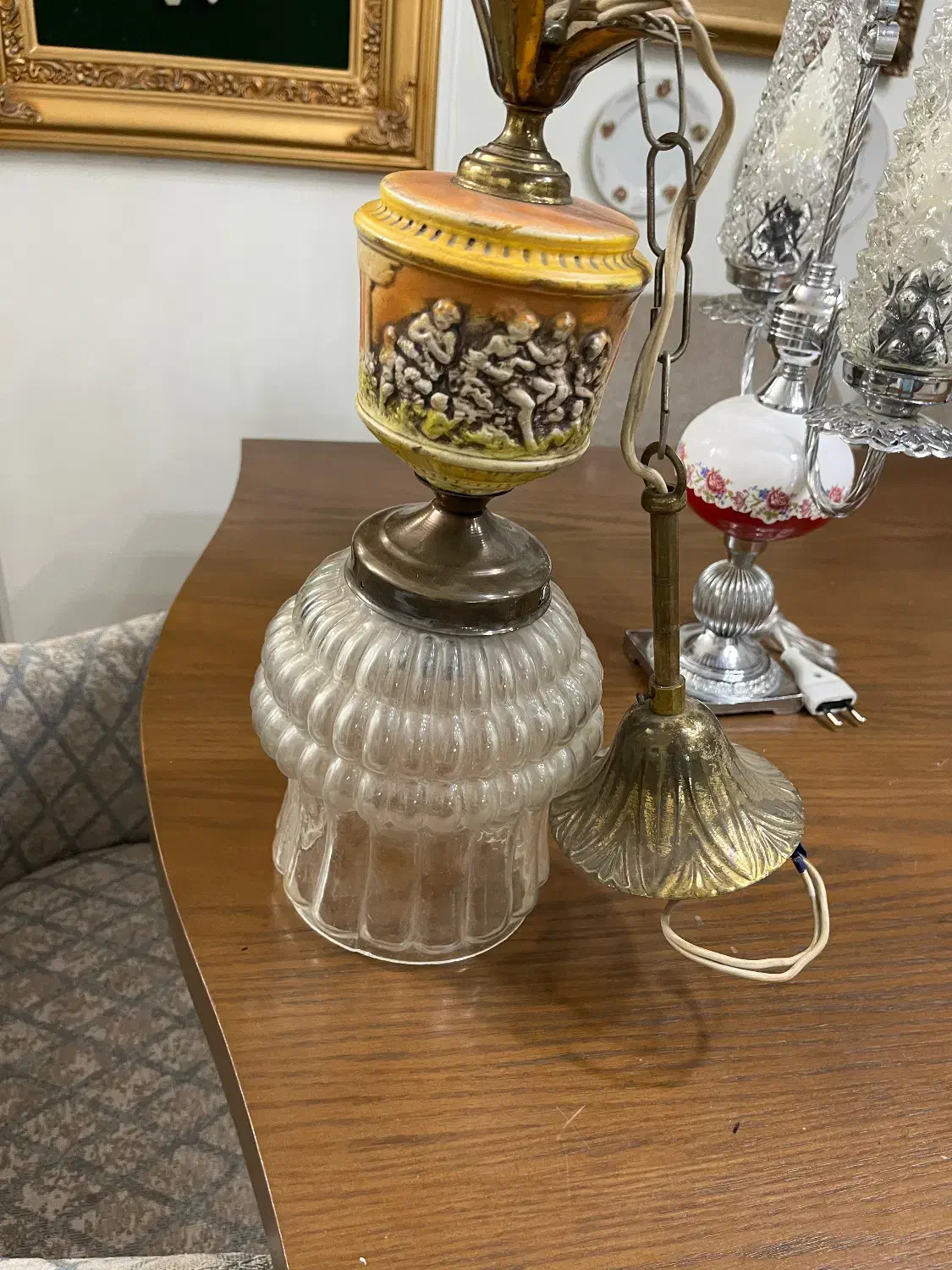 لوستر قدیمی|لوستر و چراغ آویز|تهران, امیریه|دیوار