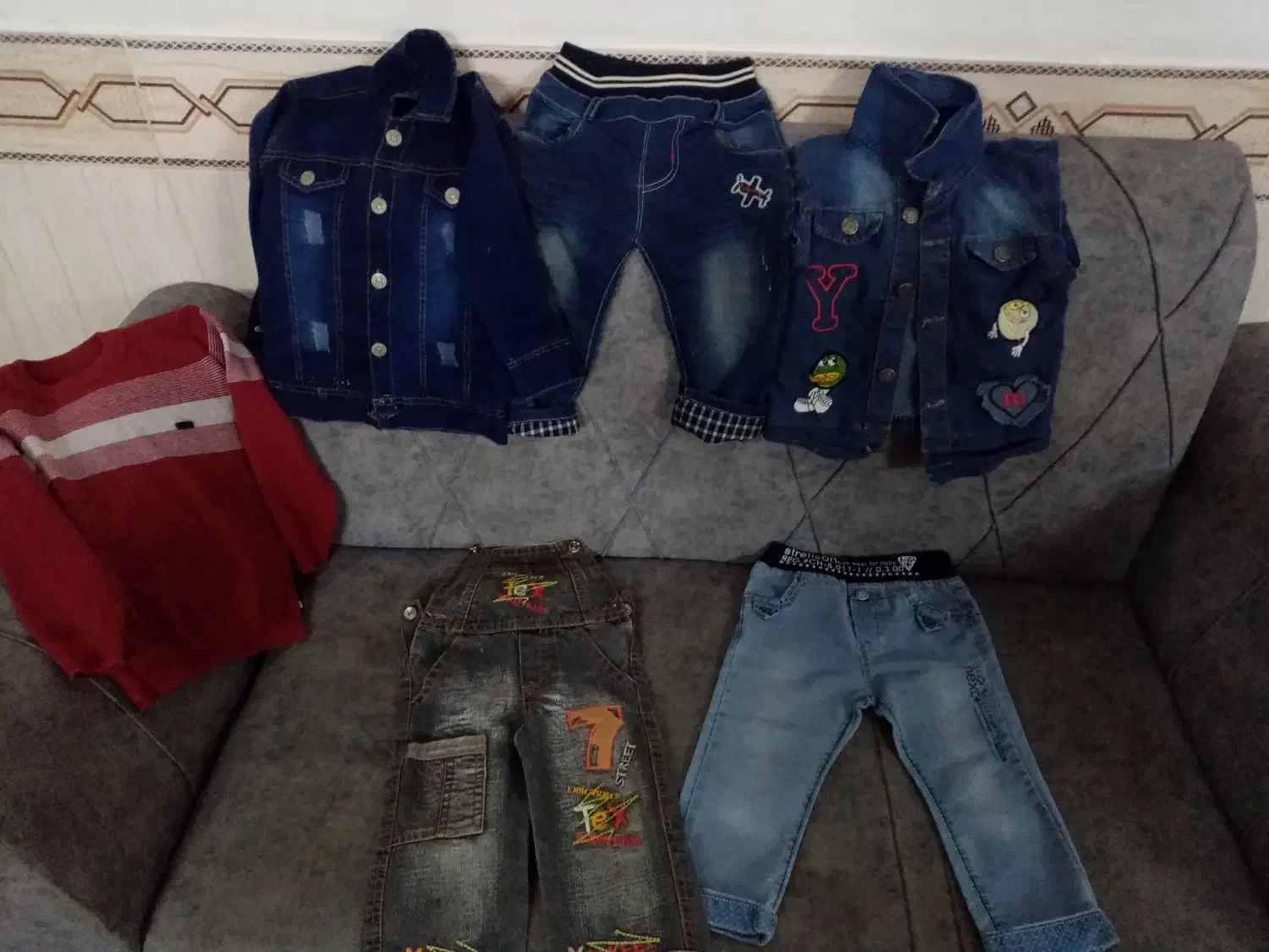 کلی لباس پسرانه دخترانه وزنانه|لباس|مشهد, شهید قربانی|دیوار