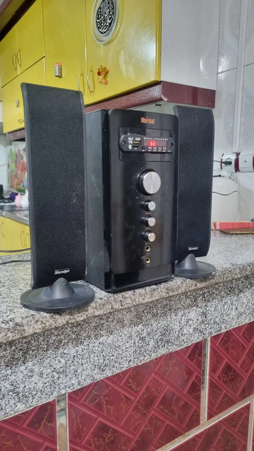 اسپیکر فلشخور بلوتوث دار|سیستم صوتی خانگی|همدان, |دیوار