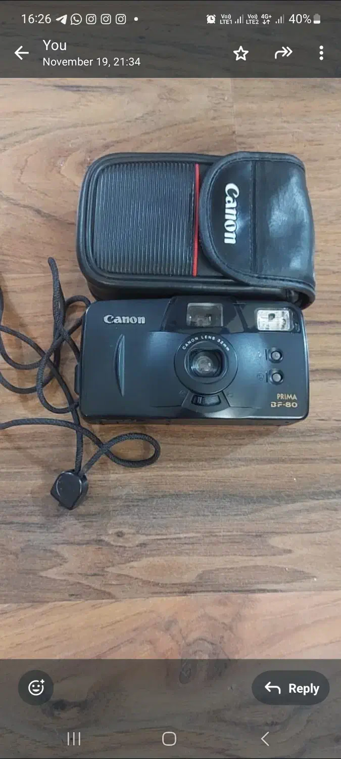 دوربین کنون پریما Canon Prima BF-80|دوربین عکاسی و فیلمبرداری|تهران, دریا|دیوار