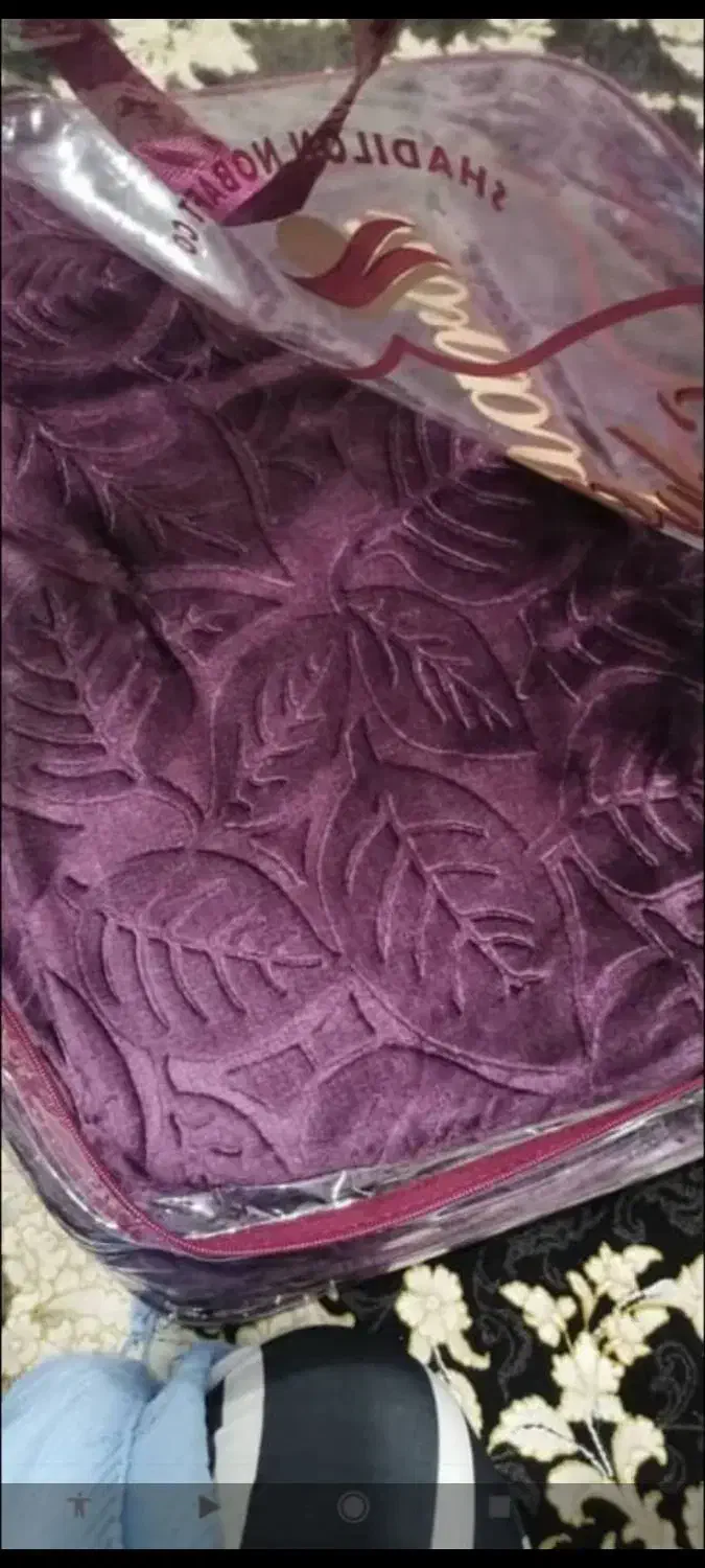 پتو دونفره|رختخواب، بالش، پتو|یاسوج, |دیوار