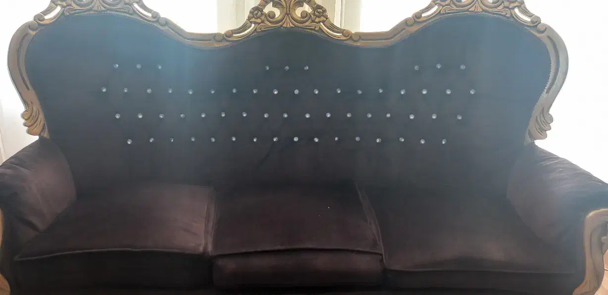 مبل سلطنتی(9نفره)|مبلمان خانگی و میز عسلی|قوچان, |دیوار