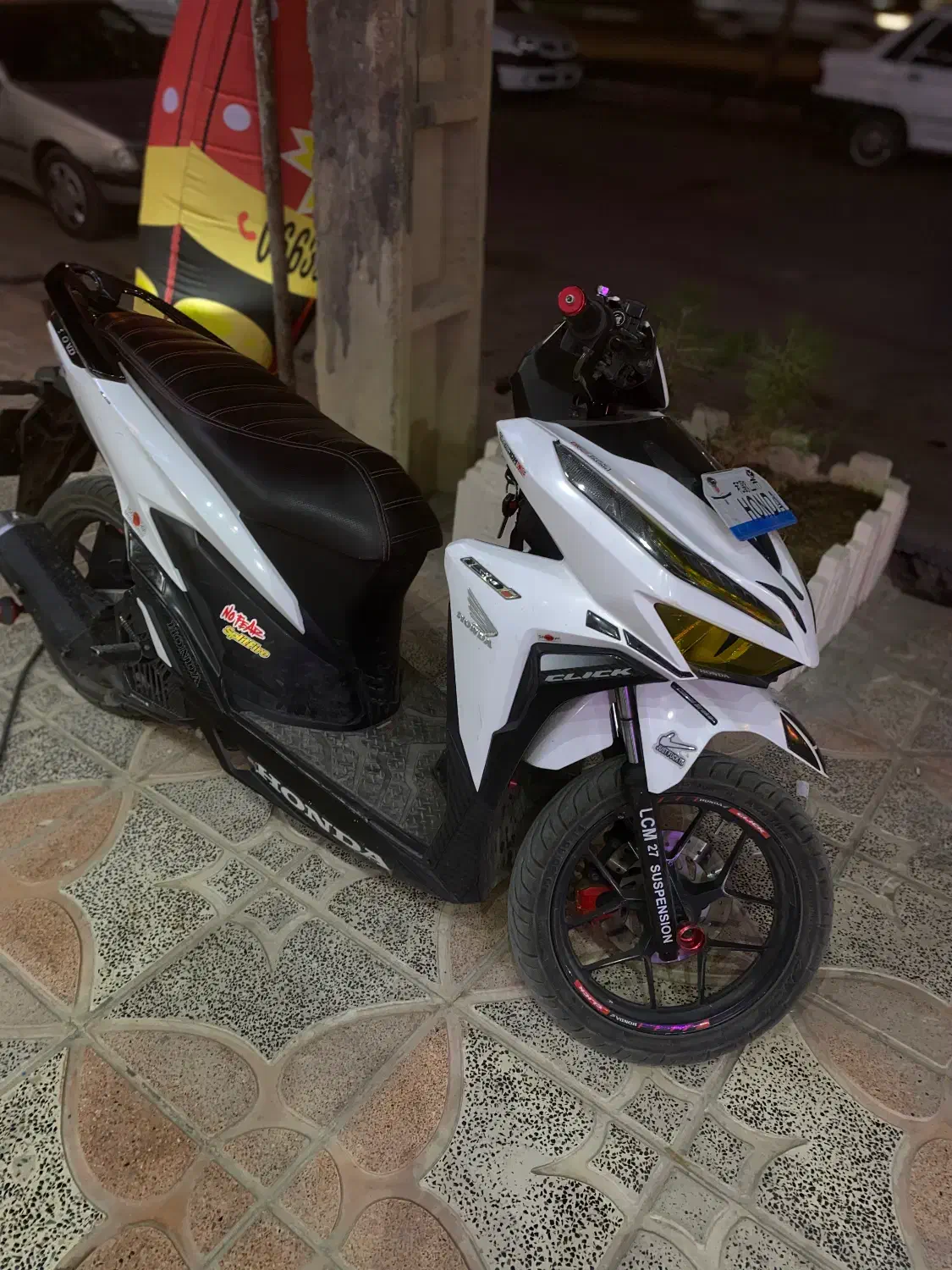 موتور هوندا طرح کلیک گلکسی150|موتورسیکلت|خرم‌آباد, |دیوار