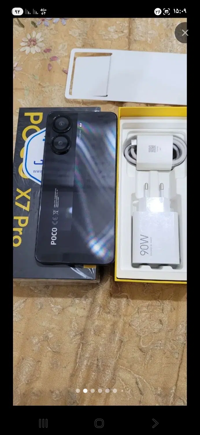 گوشی پوکوایکس۷پرو5G(حافظه ۵۱۲ رم۱۲)|موبایل|مشهد, ابوذر|دیوار