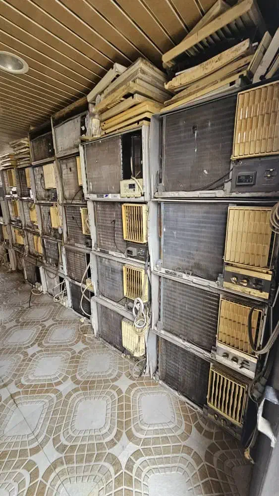 فروشنده کولر گازی و خریدار کولر دست دوم گازی|کولر گازی و فن‌کوئل|گرگان, |دیوار