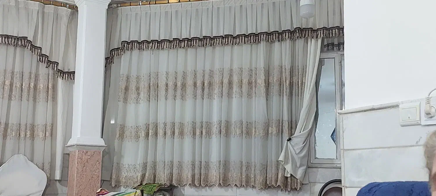 پرده|پرده، رانر، رومیزی|قم, زنبیل آباد|دیوار