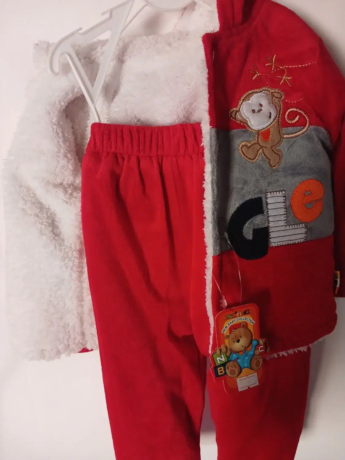 کاپشن وشلوار پشمی سایز ۲|کفش و لباس بچه|بروجرد, |دیوار