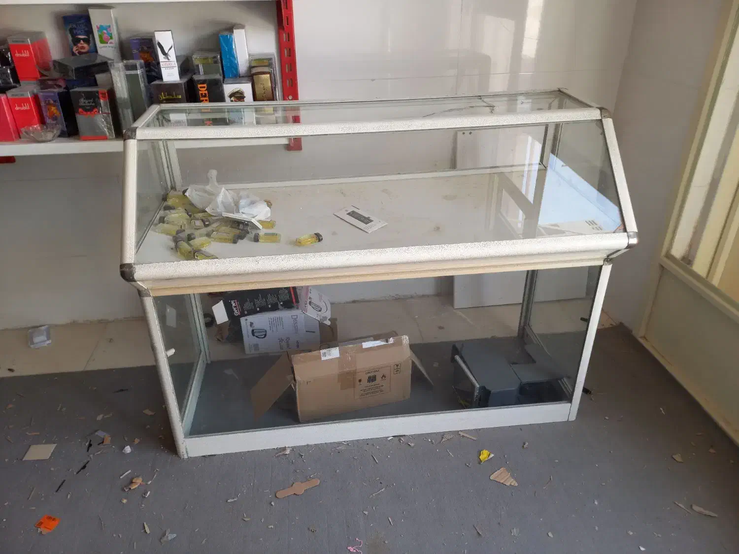 بوفه شیشه ای|بوفه، ویترین، کنسول|شادگان, |دیوار